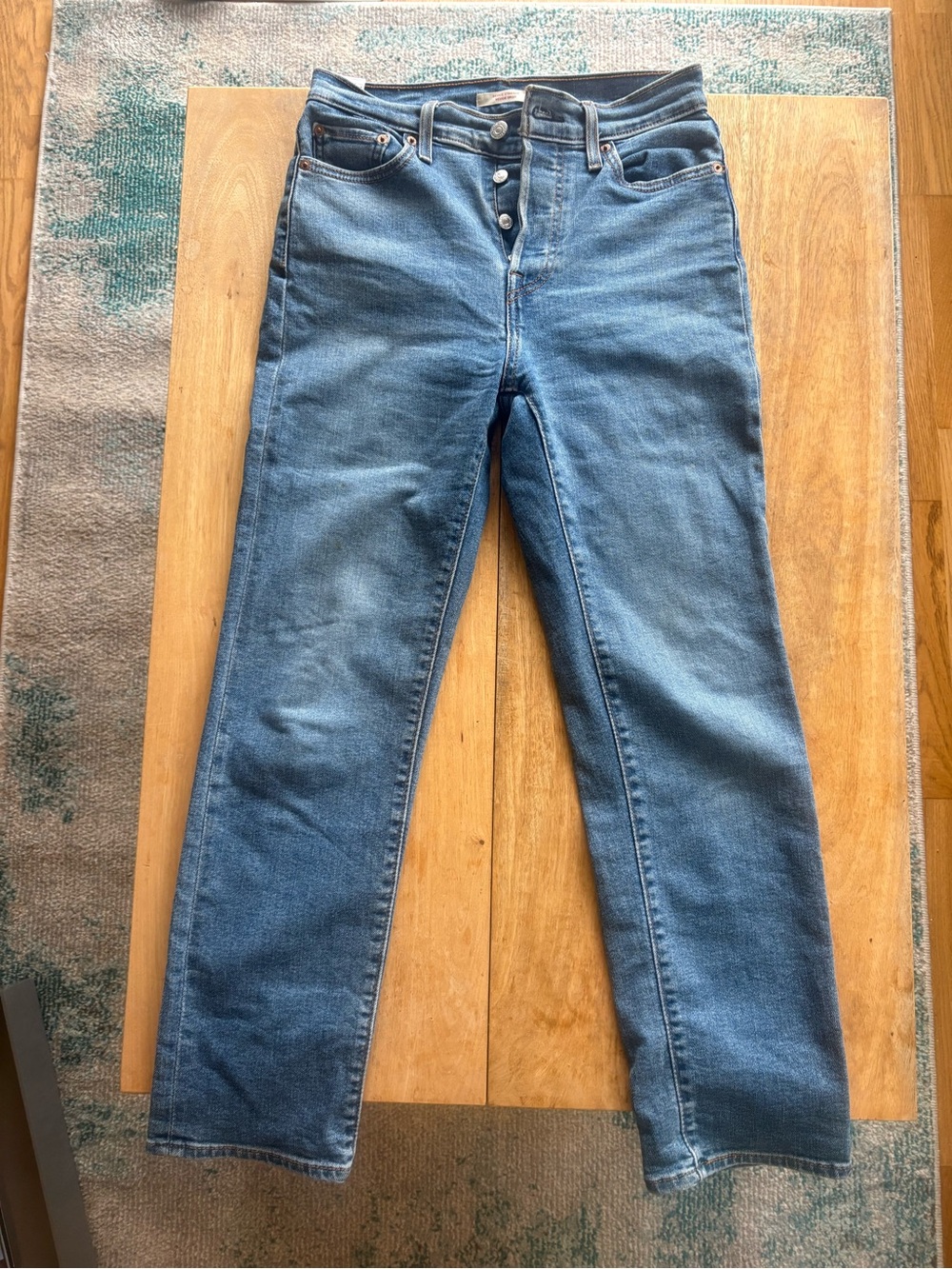 Levi’s Wedgie Straight - Size 27 - Blue
